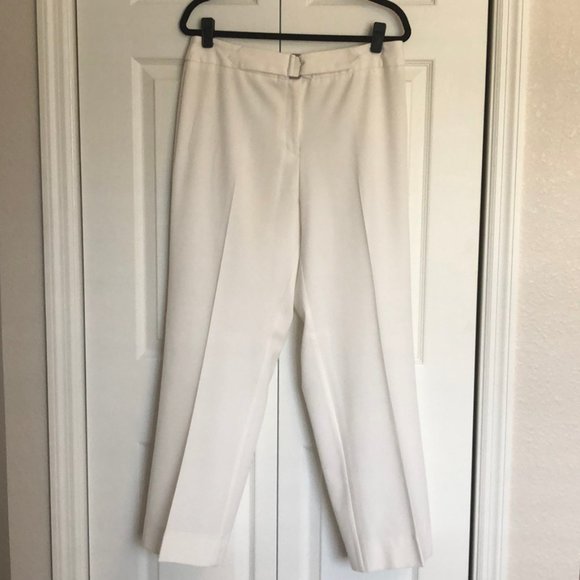 Pants - DONATED!! Women's cream dress slacks